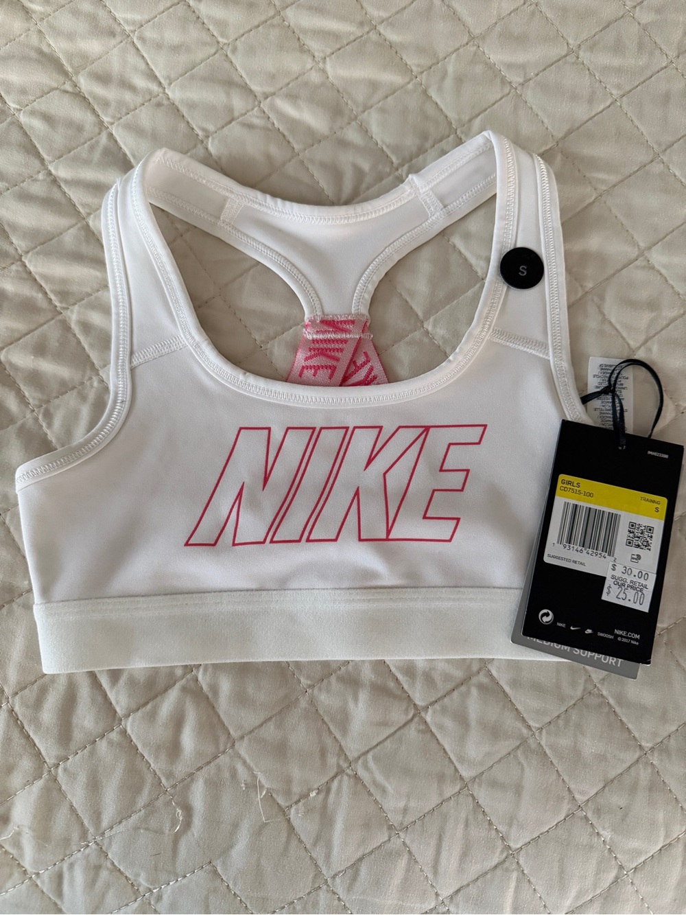 Kids Nike Sports Bra
